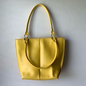Wilson’s Leather Yellow Shoulder Bag colorful bag